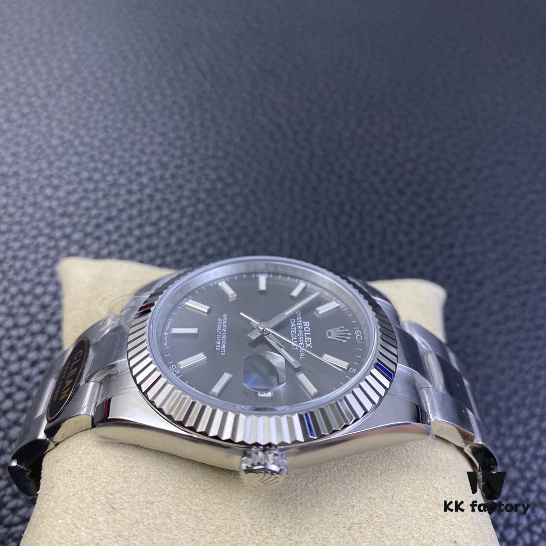 6931a6baccd8ab3d7af9b241 Clean Factory / C Factory New Rolex Datejust Series m126334-0014 Grey Dial