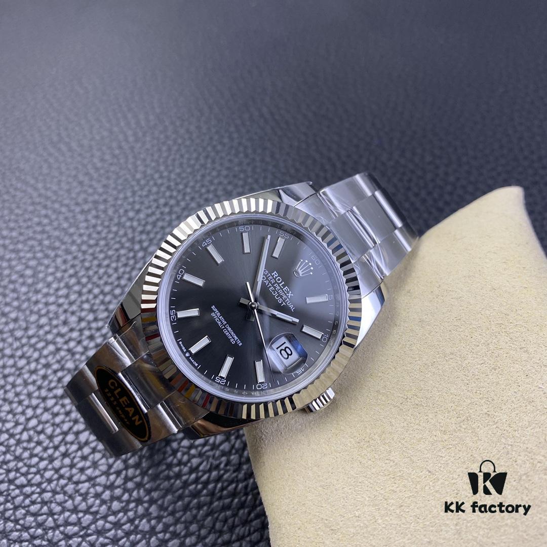 6931a6baccd8ab3d7af9b242 Clean Factory / C Factory New Rolex Datejust Series m126334-0014 Grey Dial