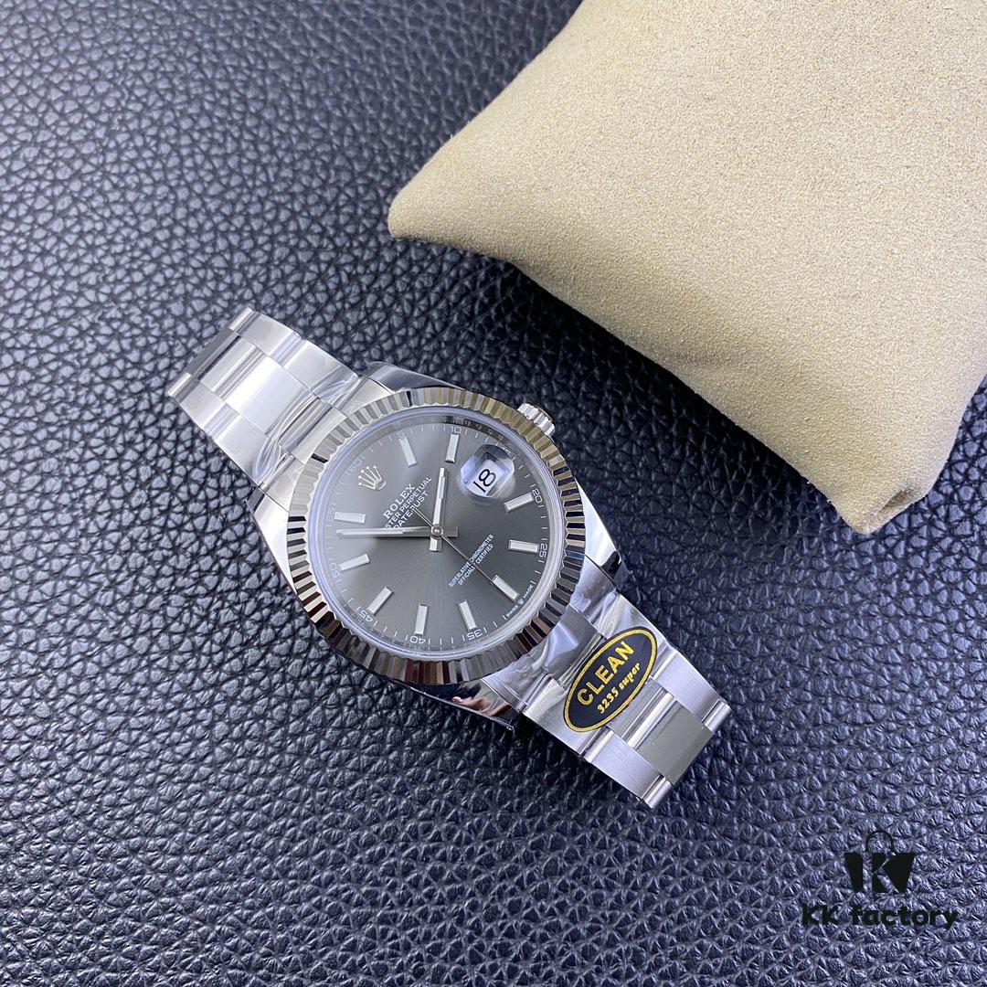 6931a6baccd8ab3d7af9b243 Clean Factory / C Factory New Rolex Datejust Series m126334-0014 Grey Dial