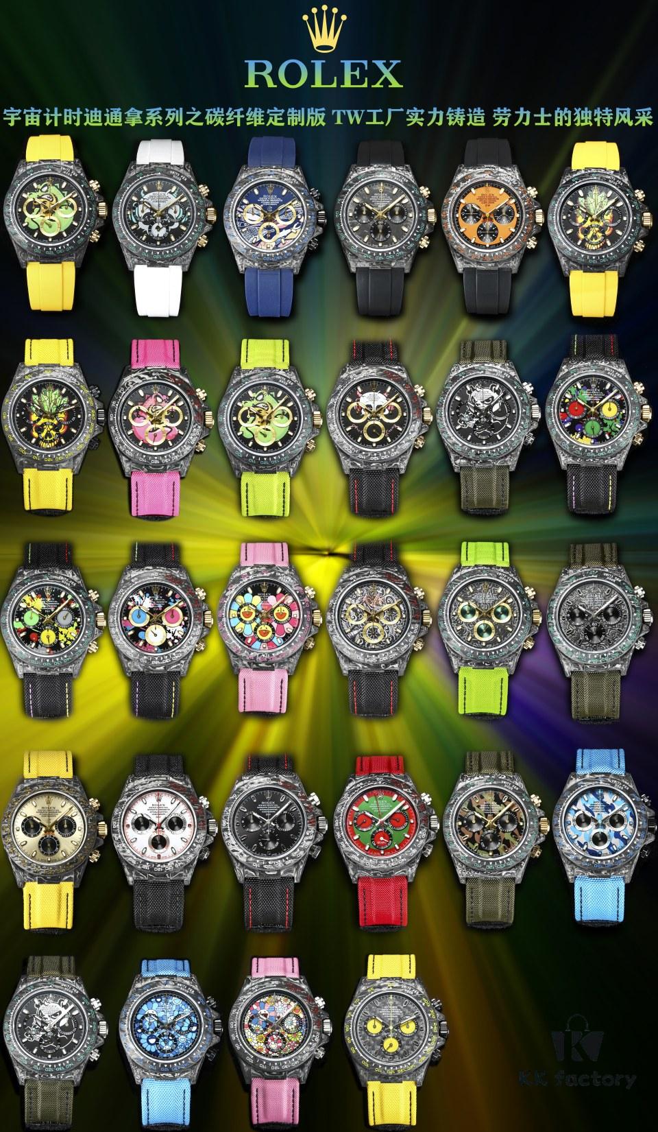 6931a6bfccd8ab3d7af9b2a0 TW Factory Rolex Cosmograph Daytona Carbon Fiber Custom Edition