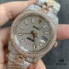6931a6bfccd8ab3d7af9b2a3 Limited Arrival! Brilliant ✨ Perfect Rolex Datejust Fully Paved Special Edition with 904L Stainless Steel and Full Diamond Setting