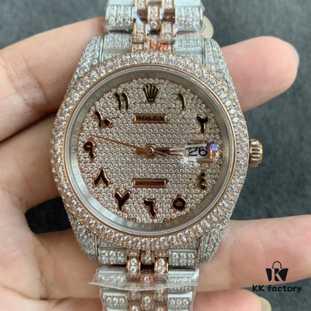 6931a6c0ccd8ab3d7af9b2aa Limited Arrival! Brilliant ✨ Ultimate Rolex Datejust Fully Paved Special Edition with 904L Stainless Steel and Full Diamond Inlay