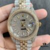 6931a6c0ccd8ab3d7af9b2b3 Limited Arrival! Sparkling to the Extreme — Perfect Rolex Datejust Fully Paved with Diamonds Special Edition — 904L Stainless Steel Diamond-Paved Watch