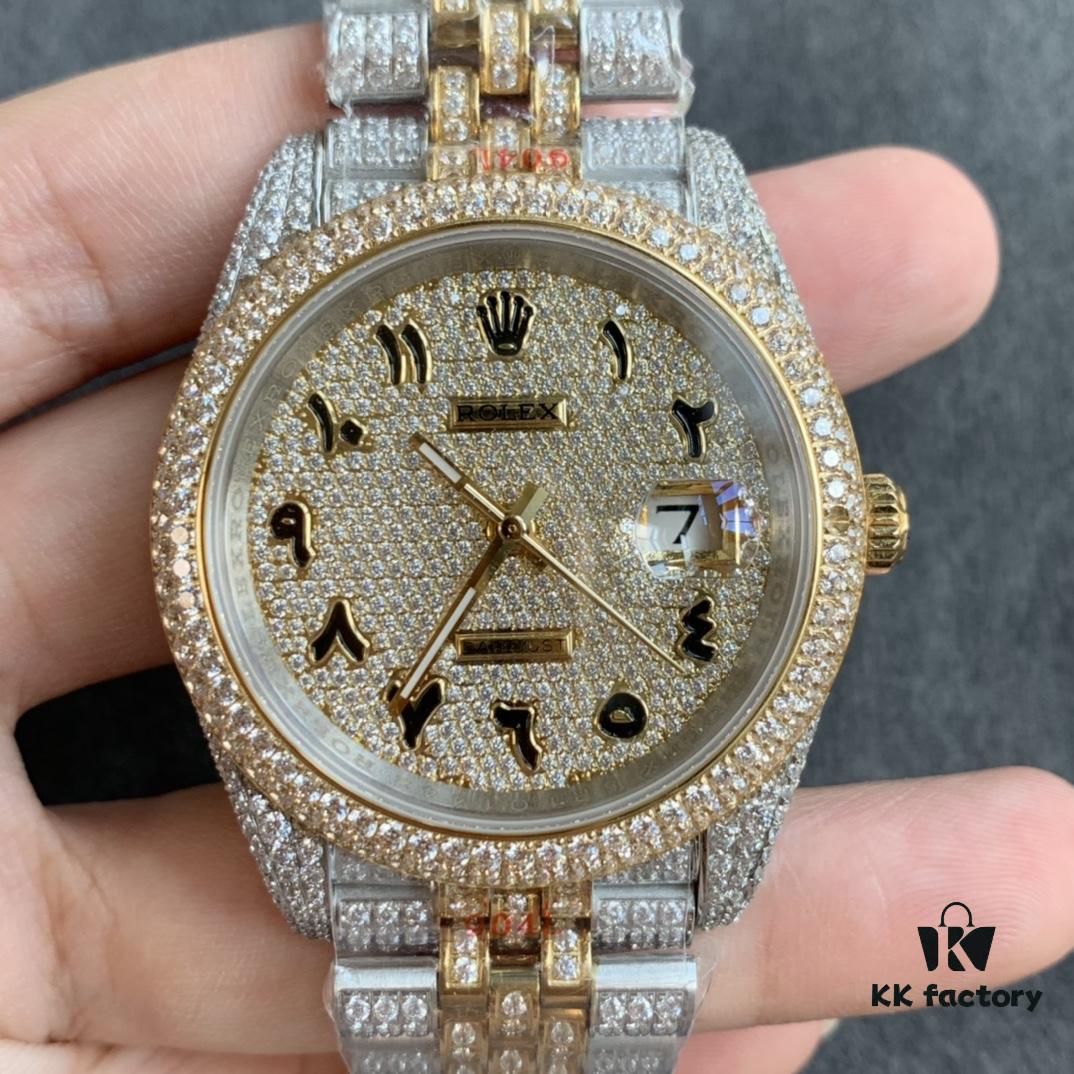 6931a6c1ccd8ab3d7af9b2bc Limited Arrival! Brilliant ✨ Ultimate Rolex Datejust Full Diamond-Paved Watch – Special 904L Stainless Steel Fully Paved with Swarovski Crystals