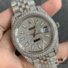 6931a6c1ccd8ab3d7af9b2c6 Limited Arrival! Sparkling to the Extreme – Perfect Rolex Datejust Full Diamond-Paved Special Edition in 904L Stainless Steel