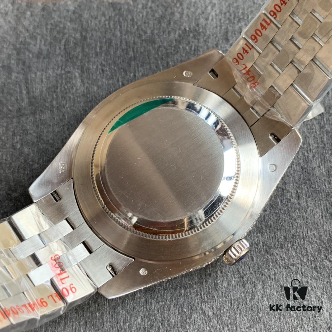6931a6c2ccd8ab3d7af9b2d5 Limited Stock! Sparkling ✨ Perfect Rolex Datejust Full Diamond-Paved Special Edition Watch in 904L Stainless Steel