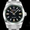 6931a6c2ccd8ab3d7af9b2d8 Rolex MILGAUSS Series 116400 Lightning Second Hand 904L Highest Version, DJ Factory's First Breakthrough – Green Sapphire Crystal Matches Genuine!