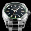 6931a6c2ccd8ab3d7af9b2da Rolex MILGAUSS Series 116400 Lightning Second Hand 904L Highest Version, DJ Factory's First Breakthrough – Green Sapphire Crystal Matches Genuine!