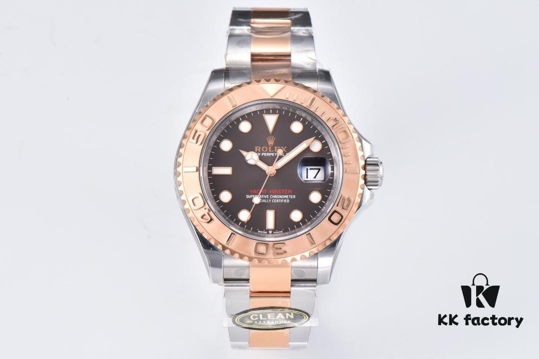 6931a6c6ccd8ab3d7af9b316 CLEAN/C Factory Launches Yacht 40mm Series 126621 Two-Tone Rose Gold Yacht