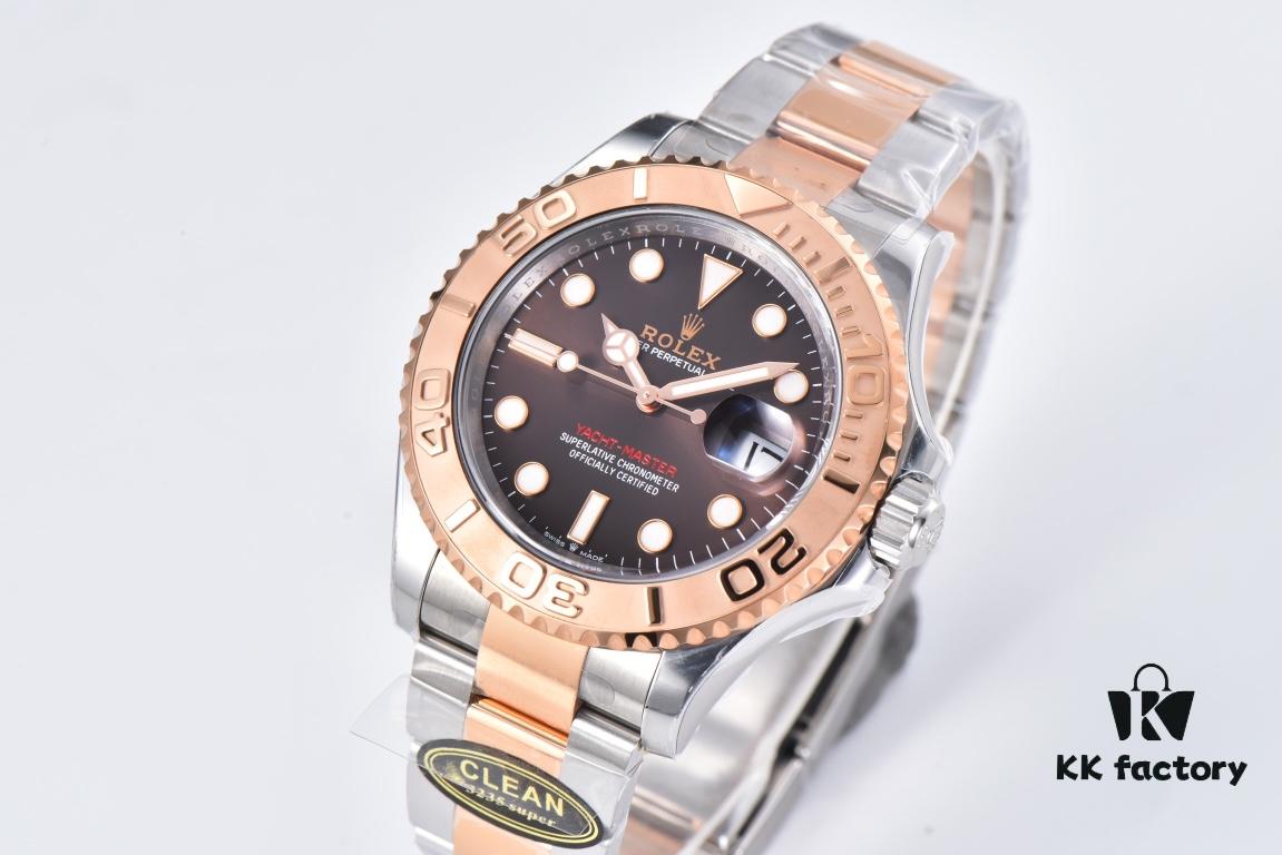 6931a6c6ccd8ab3d7af9b317 CLEAN/C Factory Launches Yacht 40mm Series 126621 Two-Tone Rose Gold Yacht