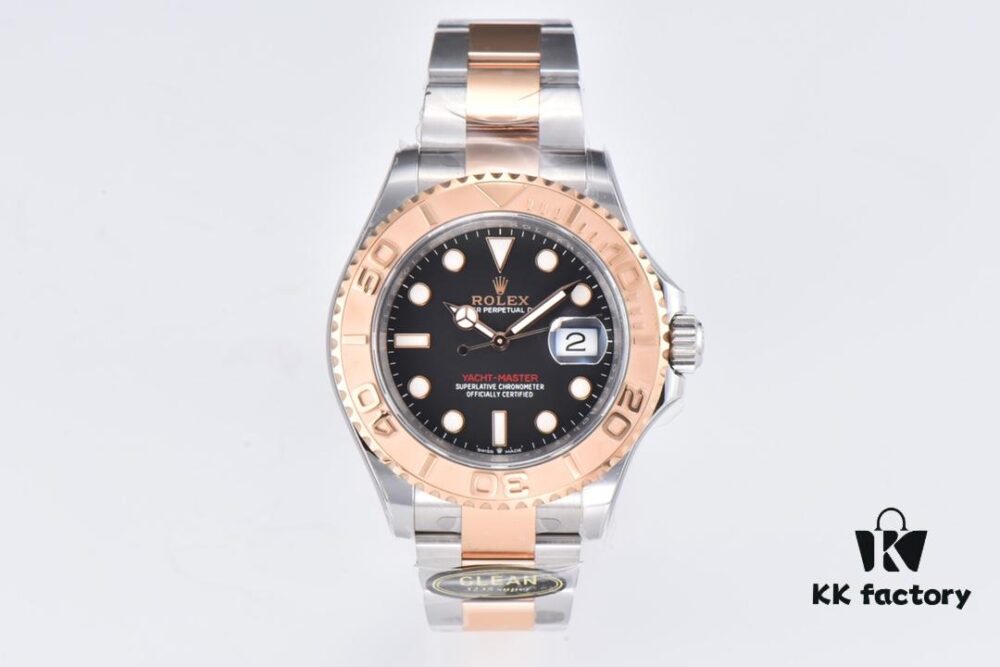 6931a6c6ccd8ab3d7af9b31f CLEAN/C Factory Launches Yacht 40mm Series 126621 Two-Tone Rose Gold Yacht