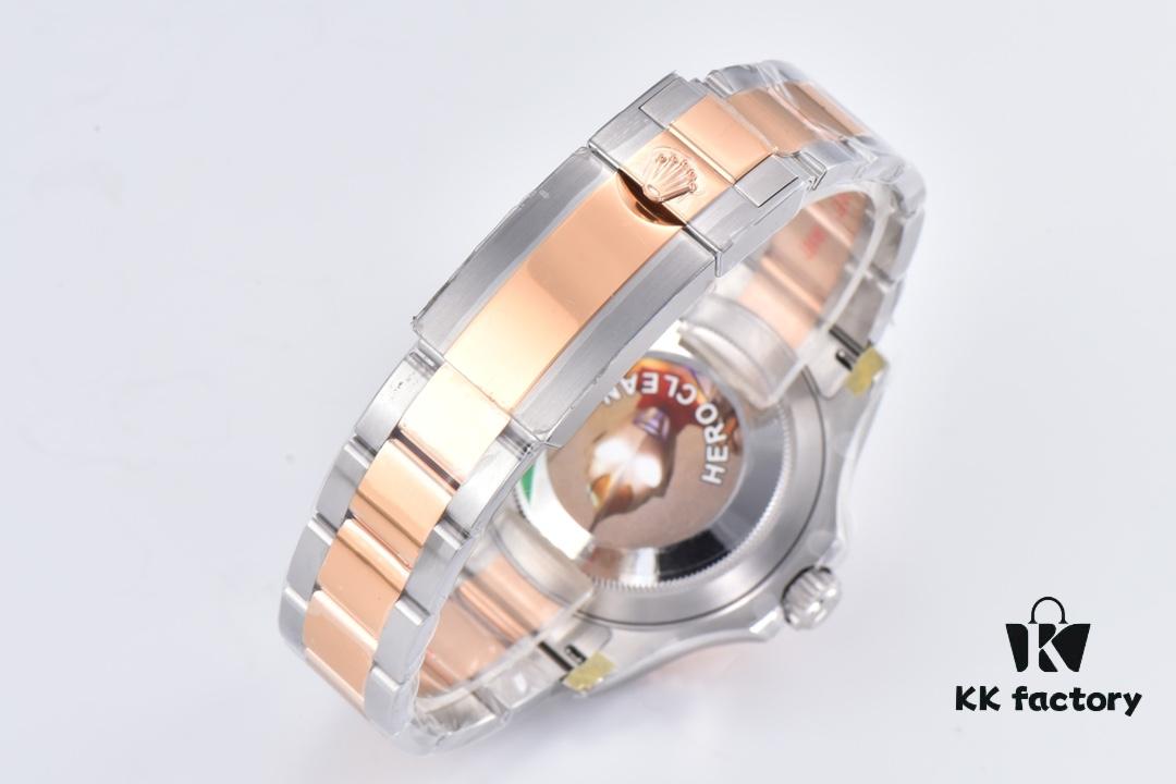 6931a6c7ccd8ab3d7af9b324 CLEAN/C Factory Launches Yacht 40mm Series 126621 Two-Tone Rose Gold Yacht
