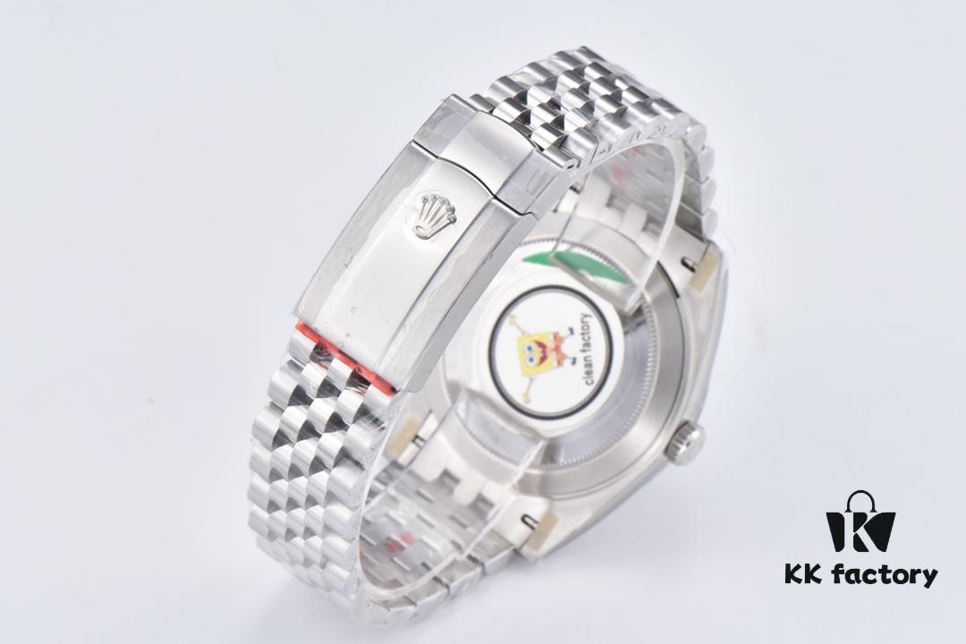 6931a6cfccd8ab3d7af9b3bf Clean Factory (C Factory) Rizlog Series 126334 Diamond Bezel / Standard Moissanite, Paired with 3/5 Pearl Bracelet