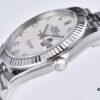 6931a6d1ccd8ab3d7af9b3d5 C Factory Clean - Log Series 126334 Diamond Studded Watch / Standard Moissanite, Not Low-End Zirconia, with 3/5 Pearl Strap