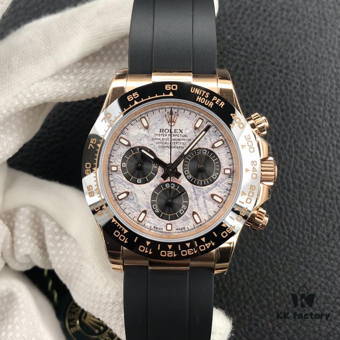 Ultra-thin Genuine Function Daytona Latest Model [Meteorite Dial] Cosmograph Daytona Version