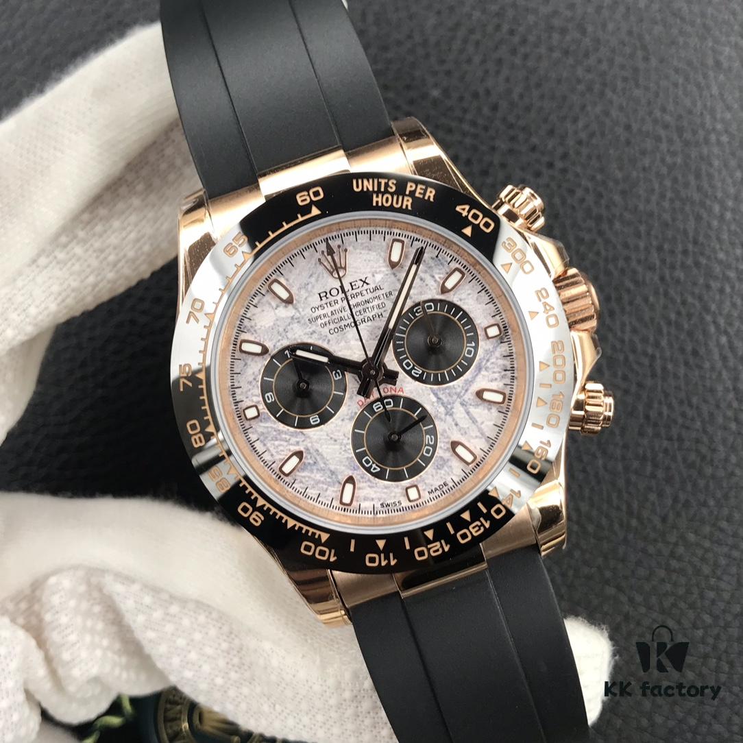 Ultra-thin Genuine Function Daytona Latest Model [Meteorite Dial] Cosmograph Daytona Version