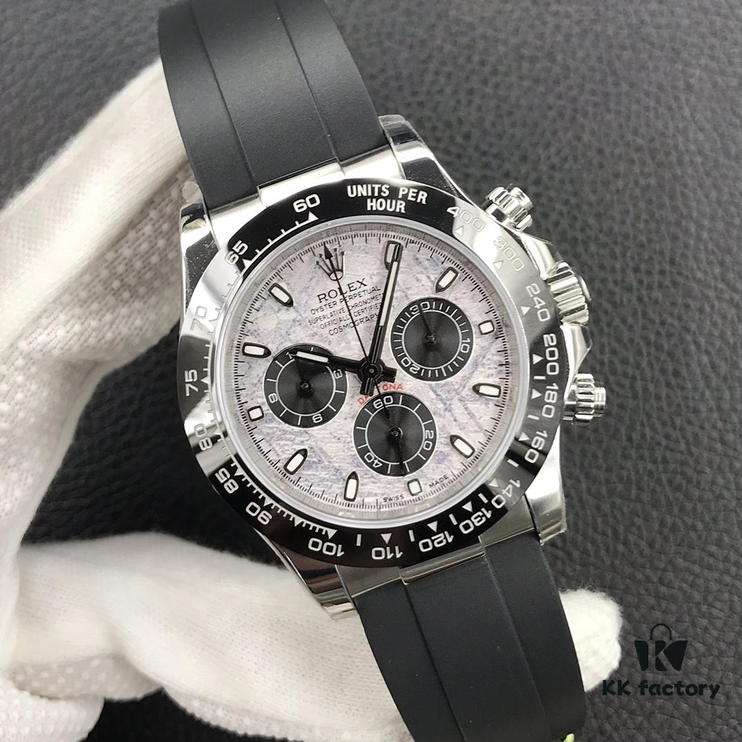 Ultra-thin Genuine Function Daytona Latest Model 'Meteorite Dial' Cosmograph Daytona Version