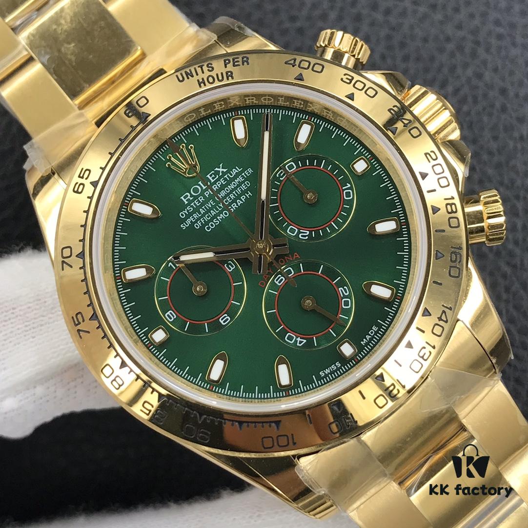 6931a6e5ccd8ab3d7af9b534 Green Goldy Ultra-Thin, Genuine Functional Daytona Newest Model, Cosmograph Daytona Version
