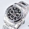 6931a6eaccd8ab3d7af9b575 Clean Factory 116509 Enamel Black Dial Daytona with Diamond-Cut Moissanite