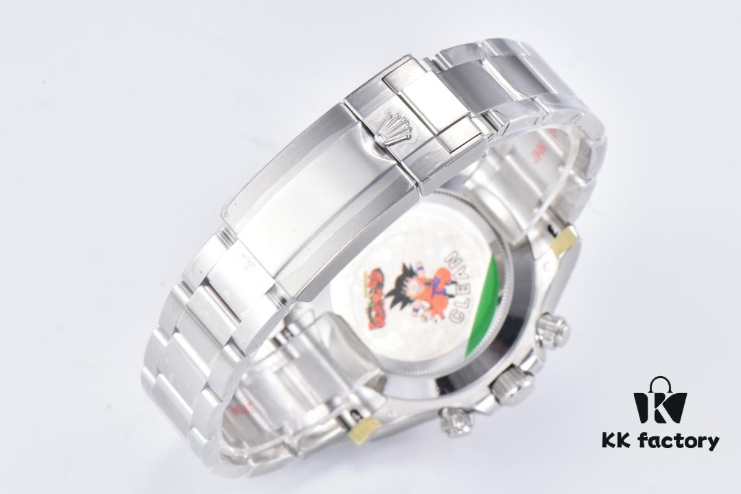 6931a6eaccd8ab3d7af9b578 Clean Factory 116509 Enamel Black Dial Daytona with Diamond-Cut Moissanite