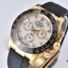 6931a6eaccd8ab3d7af9b57a Clean Factory 116518 Daytona with Natural Mother-of-Pearl Cloud Dial and Diamond Bezel
