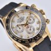 6931a6eaccd8ab3d7af9b57d Clean Factory 116518 Daytona with Natural Mother-of-Pearl Cloud Dial and Diamond Bezel