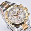 Clean Factory 116503 Diamond-Paved Natural Cloud Mother-of-Pearl Dial Daytona