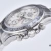 6931a6ecccd8ab3d7af9b59f Clean Factory Platinum Daytona 116509 with Natural Cloud Mosaic Mother-of-Pearl Dial, Standard Moissanite Bezel – Zirconia Refused