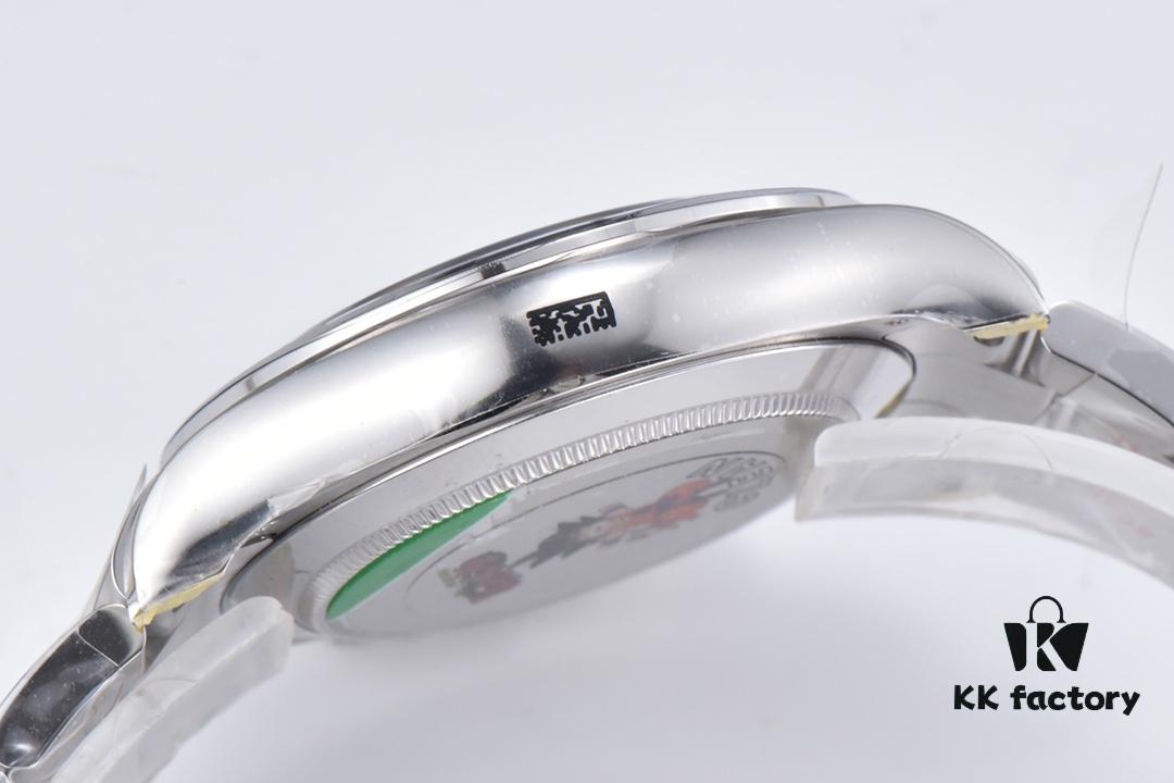 6931a6ecccd8ab3d7af9b5a0 Clean Factory Platinum Daytona 116509 with Natural Cloud Mosaic Mother-of-Pearl Dial, Standard Moissanite Bezel – Zirconia Refused