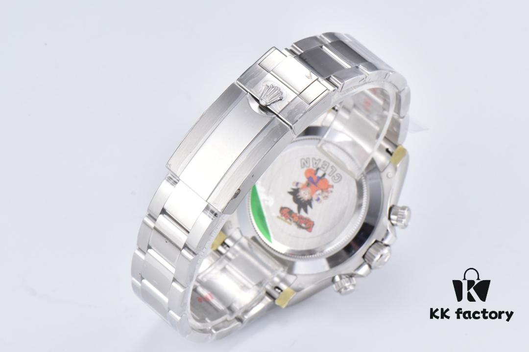 6931a6ecccd8ab3d7af9b5a1 Clean Factory Platinum Daytona 116509 with Natural Cloud Mosaic Mother-of-Pearl Dial, Standard Moissanite Bezel – Zirconia Refused
