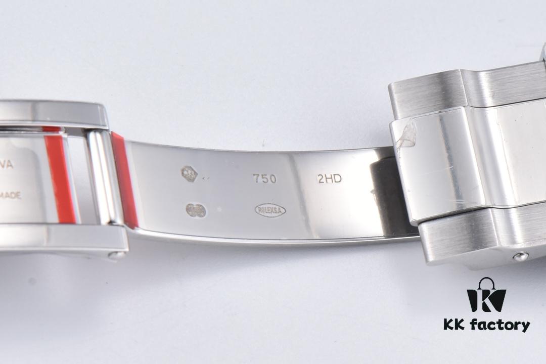 6931a6ecccd8ab3d7af9b5a3 Clean Factory Platinum Daytona 116509 with Natural Cloud Mosaic Mother-of-Pearl Dial, Standard Moissanite Bezel – Zirconia Refused