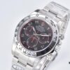 6931a6edccd8ab3d7af9b5b1 Clean Factory White Gold Daytona Outgoing 116509 White Gold Cement Grey / White Gold Red Devil
