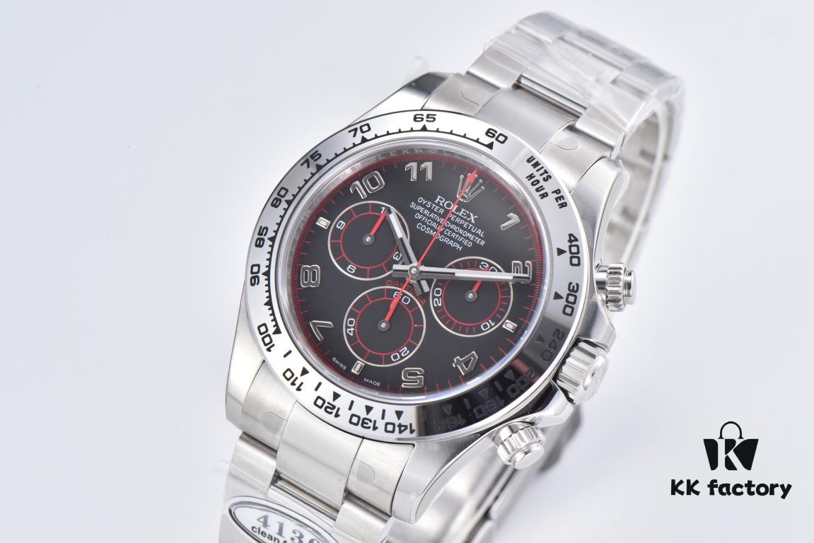 6931a6edccd8ab3d7af9b5b1 Clean Factory White Gold Daytona Outgoing 116509 White Gold Cement Grey / White Gold Red Devil