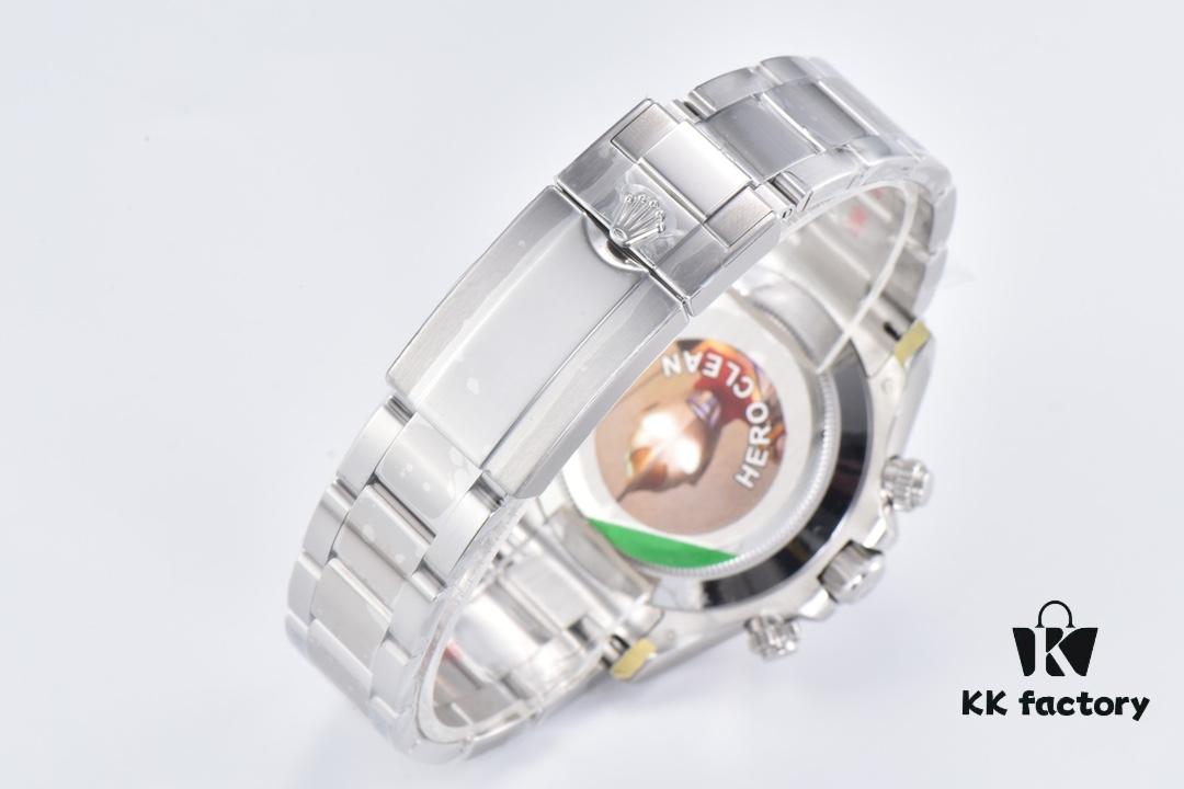 6931a6edccd8ab3d7af9b5b6 Clean Factory White Gold Daytona Outgoing 116509 White Gold Cement Grey / White Gold Red Devil