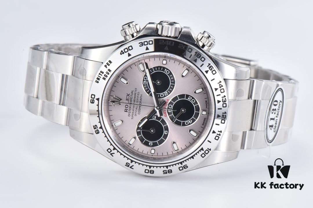 6931a6edccd8ab3d7af9b5b9 Clean Factory Platinum Daytona 116509 - Platinum Cement Grey / Platinum Red Devil