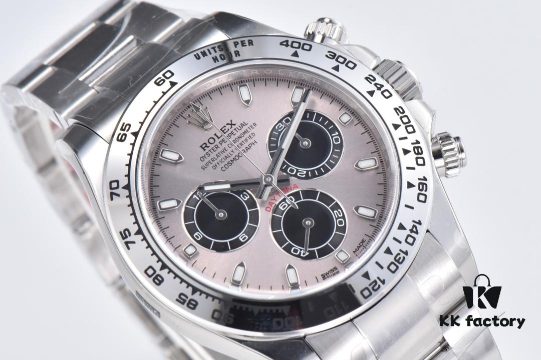 6931a6edccd8ab3d7af9b5ba Clean Factory Platinum Daytona 116509 - Platinum Cement Grey / Platinum Red Devil
