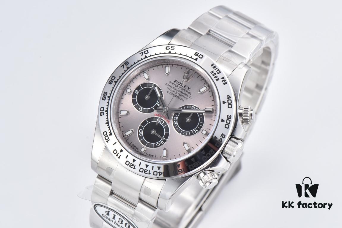 6931a6eeccd8ab3d7af9b5bc Clean Factory Platinum Daytona 116509 - Platinum Cement Grey / Platinum Red Devil