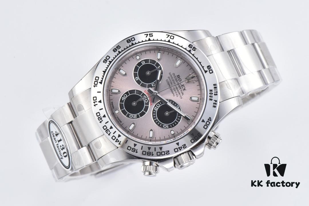 6931a6eeccd8ab3d7af9b5bd Clean Factory Platinum Daytona 116509 - Platinum Cement Grey / Platinum Red Devil