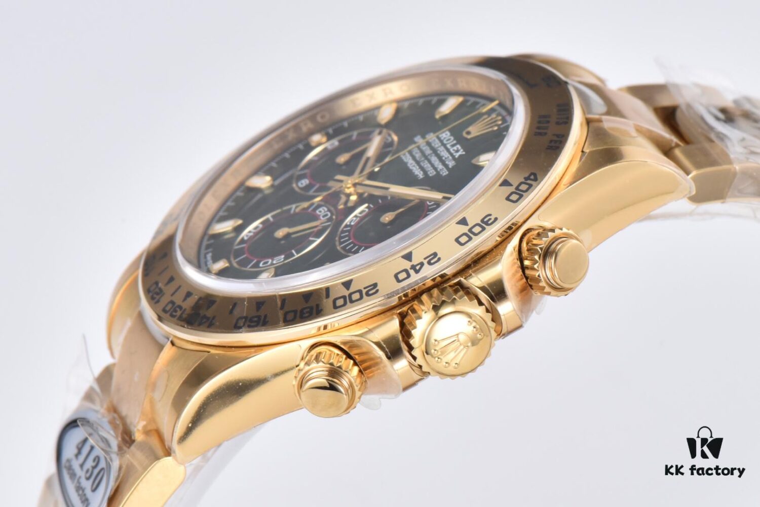 6931a6efccd8ab3d7af9b5cc Clean Factory 116508 Green Gold Daytona