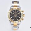 6931a6efccd8ab3d7af9b5dc Cleant Factory 116503 Diamond-Paved Black Dial Daytona