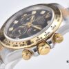 6931a6f0ccd8ab3d7af9b5dd Cleant Factory 116503 Diamond-Paved Black Dial Daytona