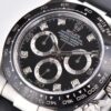 6931a6f0ccd8ab3d7af9b5e6 CLEAN Factory C-Factory Rolex 116519 Cement Gray Daytona Oysterflex with Enamel Black Dial and Diamond Markers