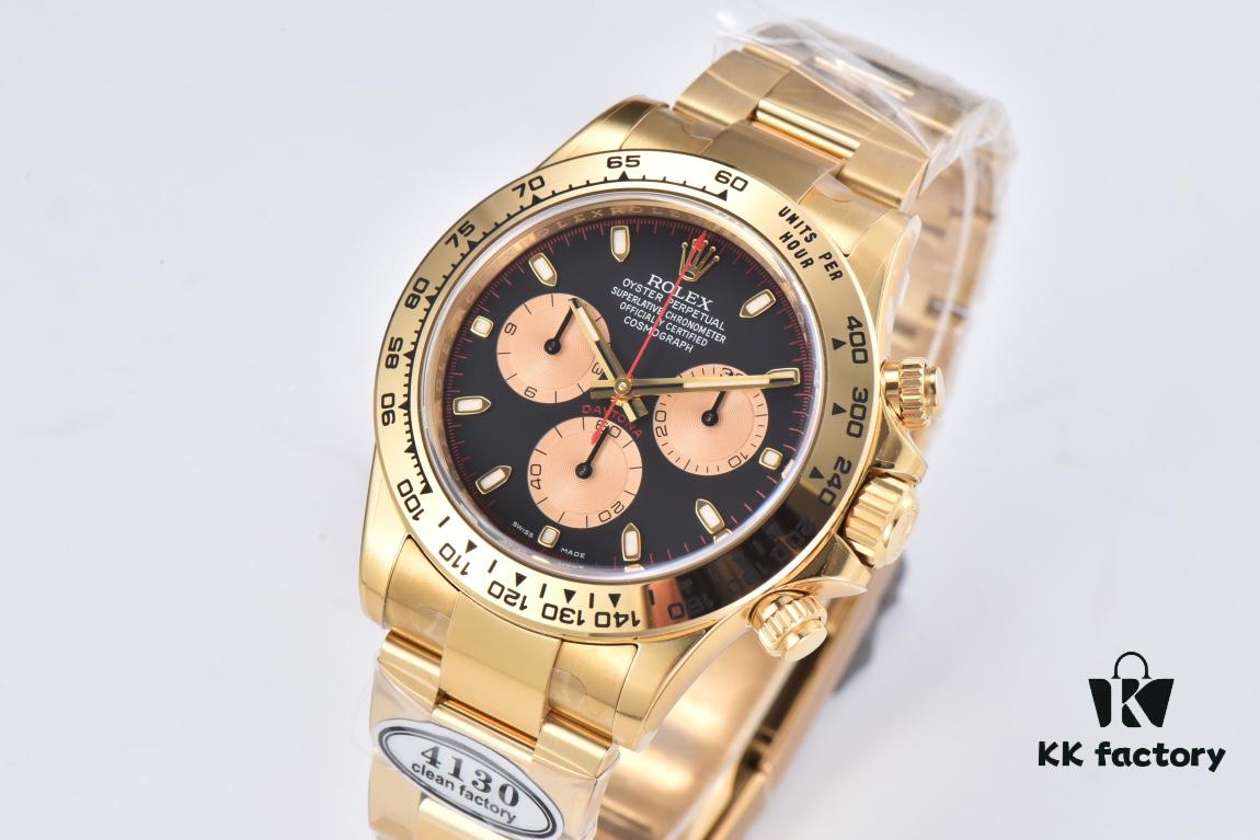 6931a6f1ccd8ab3d7af9b5f0 Clean Factory 116508 Full Gold Small Demon Daytona