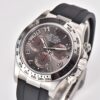 6931a6f3ccd8ab3d7af9b612 C Factory Rolex Daytona 116519 White Gold Grey Meteorite Dial Rubber Strap