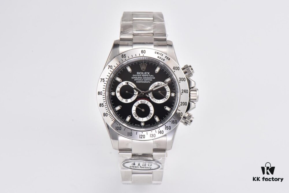 6931a6f3ccd8ab3d7af9b623 C-Factory Daytona 116520 Steel Bezel Watch - Clean Version