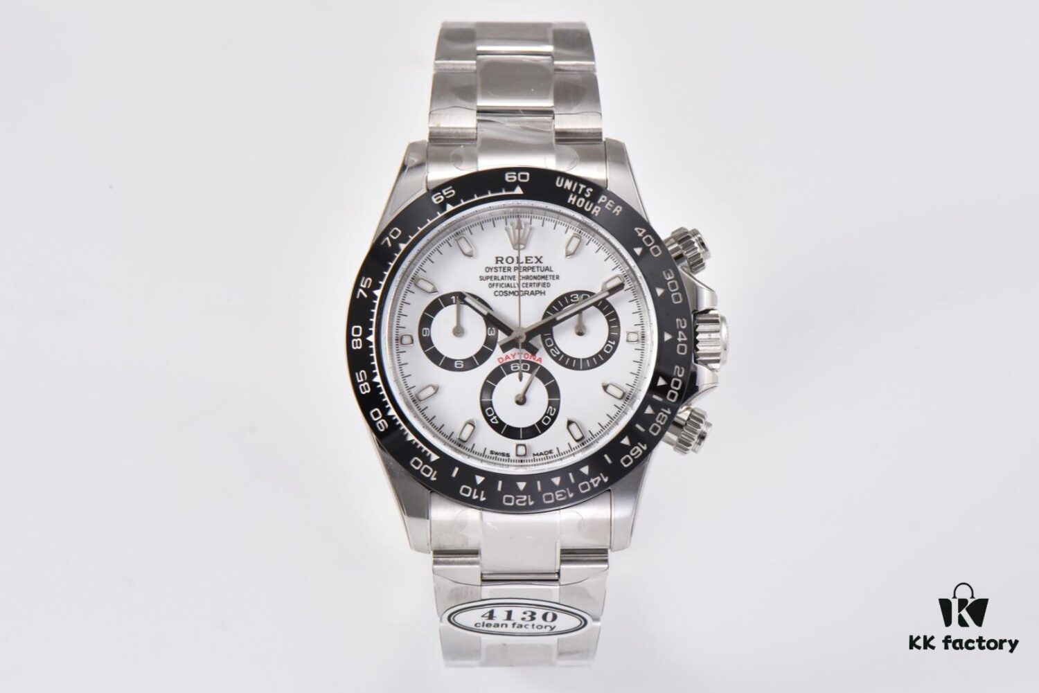 6931a6f5ccd8ab3d7af9b635 🔥🔥 C Factory Daytona Clean Version 116500 Panda Daytona - 904L Steel, 4130 Movement, AR Coated Crystal