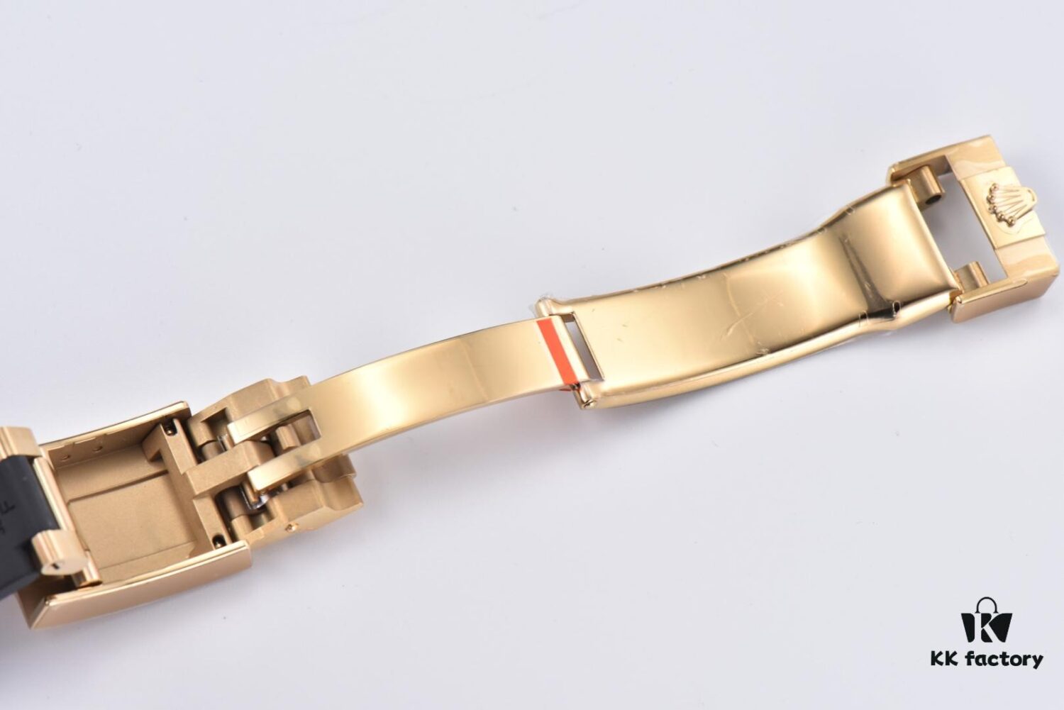 6931a6f5ccd8ab3d7af9b644 CLEAN Factory C-Factor Rolex 116518 Yellow Gold Panda Dial Daytona with Rubber Strap