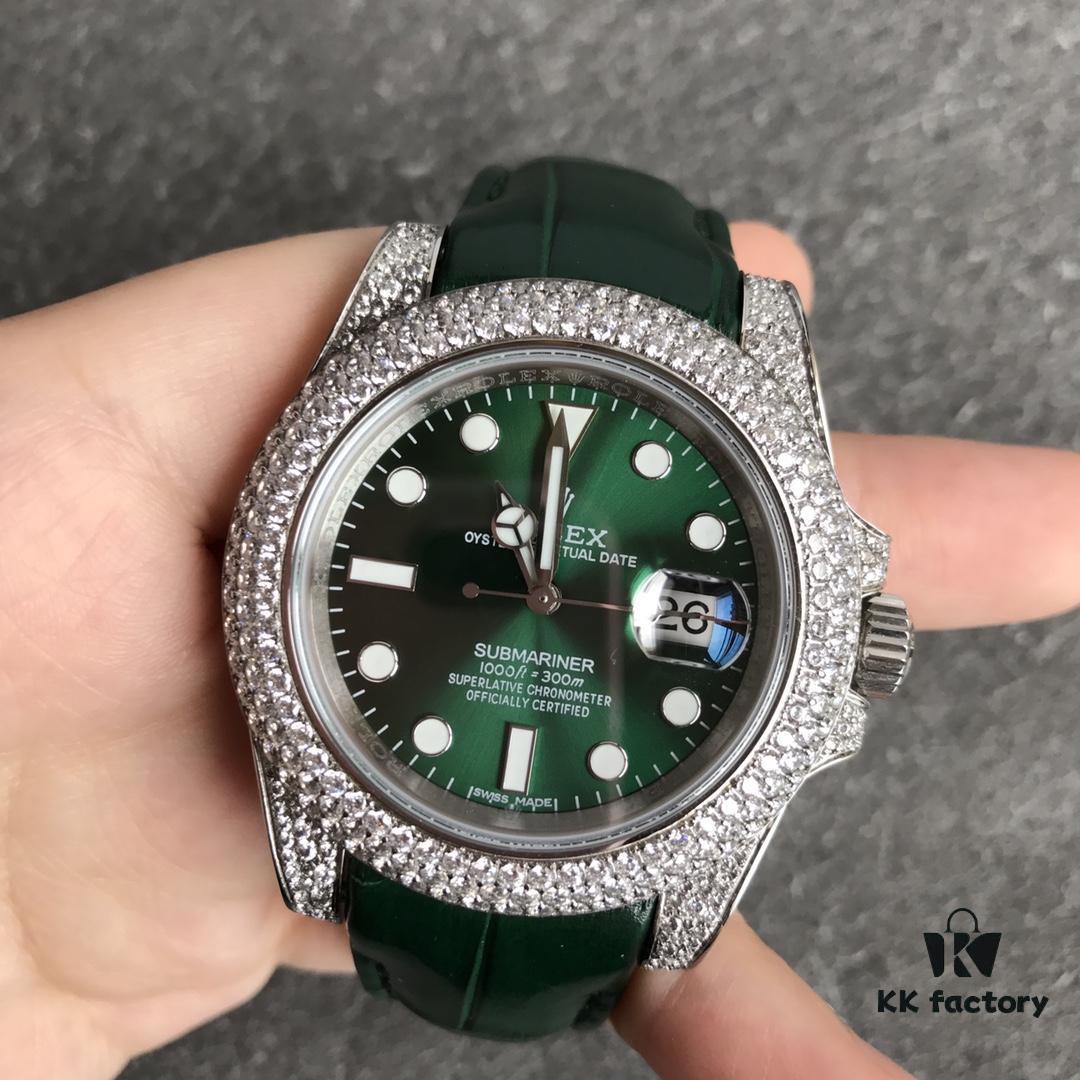 6931a6f7ccd8ab3d7af9b662 Player's Poison - Rolex Top-tier Replica V3 Version, 360° Full Diamond Inlay, 40mm Diameter, Symbol of Status – The Ultimate Choice for Those Who Hate Common Designs