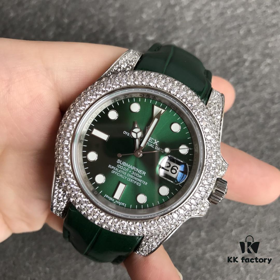 6931a6f7ccd8ab3d7af9b663 Player's Poison - Rolex Top-tier Replica V3 Version, 360° Full Diamond Inlay, 40mm Diameter, Symbol of Status – The Ultimate Choice for Those Who Hate Common Designs