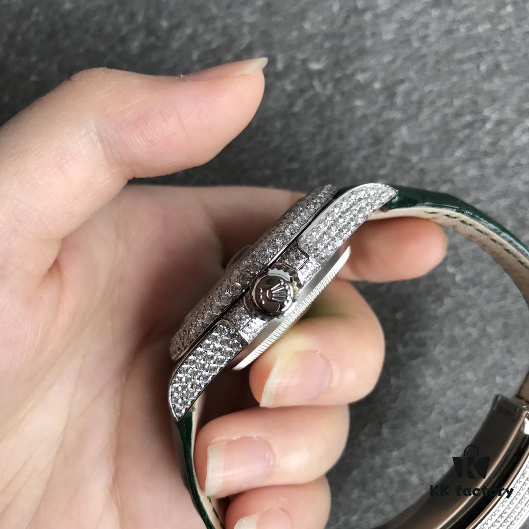 6931a6f7ccd8ab3d7af9b665 Player's Poison - Rolex Top-tier Replica V3 Version, 360° Full Diamond Inlay, 40mm Diameter, Symbol of Status – The Ultimate Choice for Those Who Hate Common Designs
